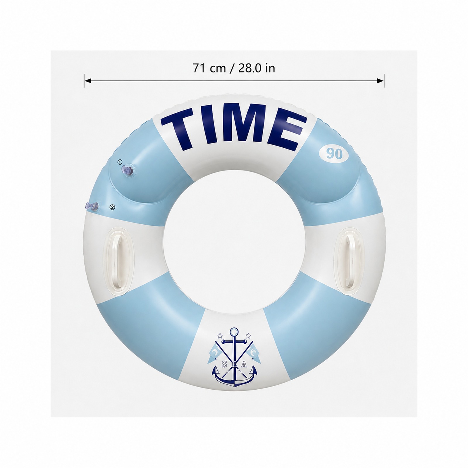 Nautical Pool Ring with Dual Handles - Image 7