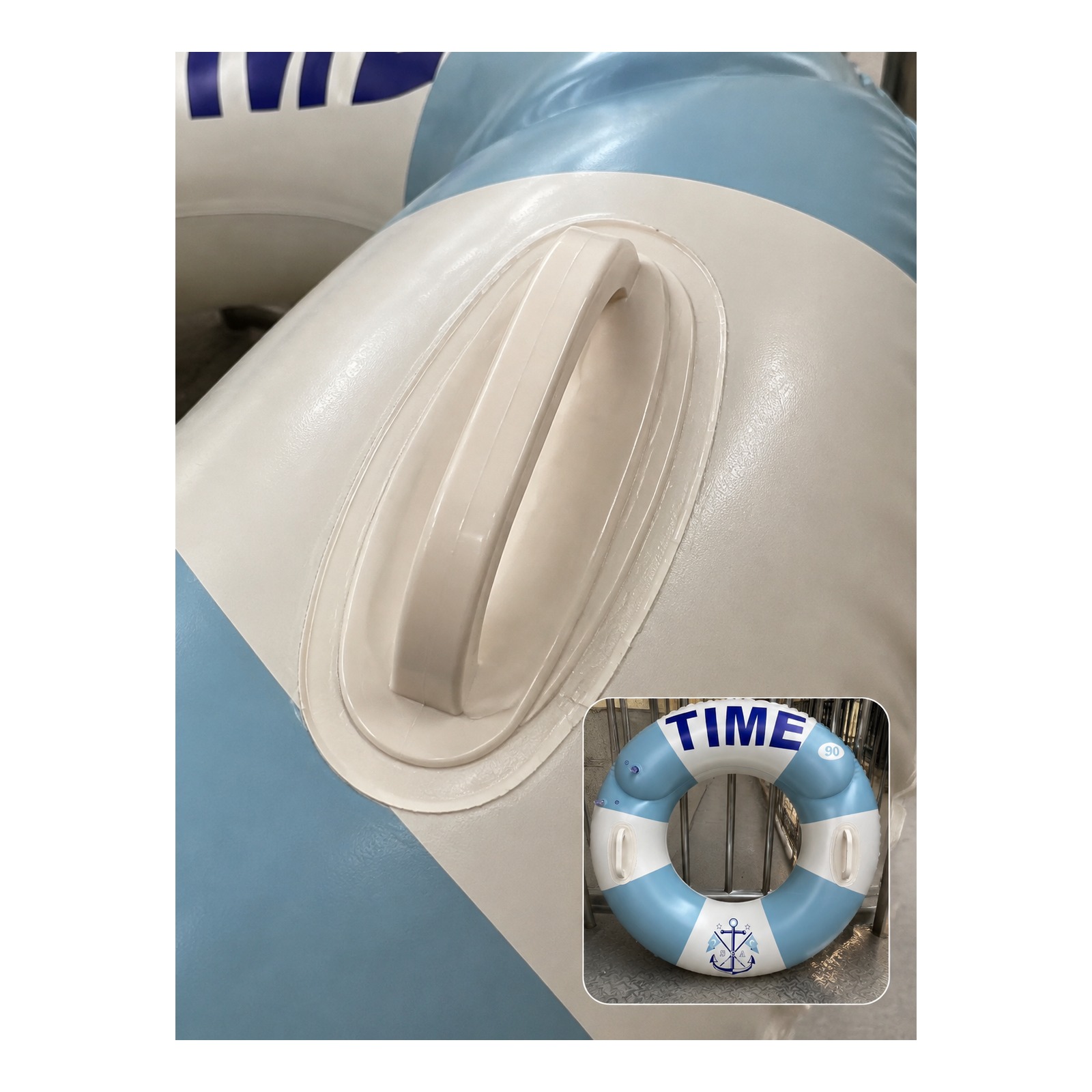 Nautical Pool Ring with Dual Handles - Image 8