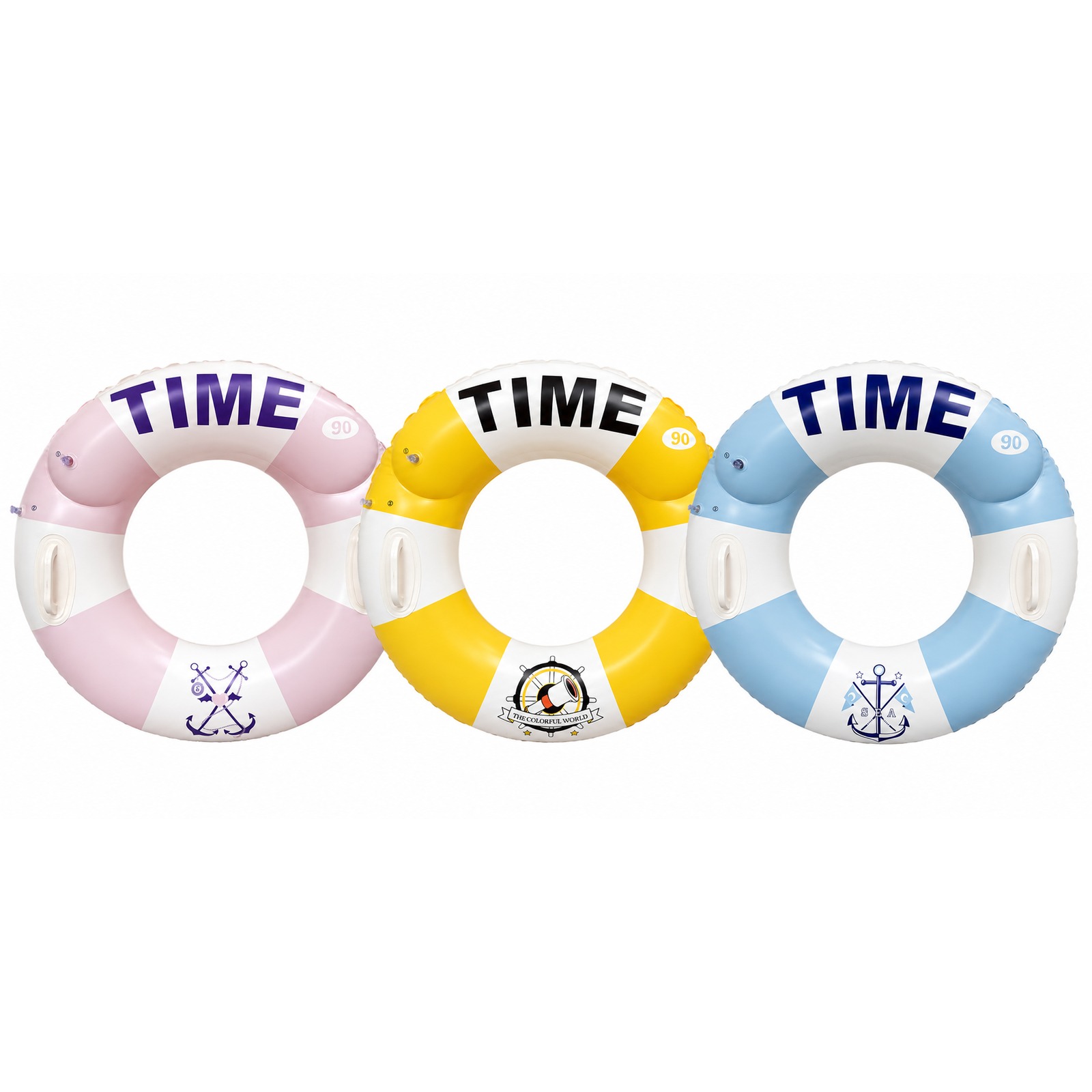 Nautical Pool Ring with Dual Handles - Image 2