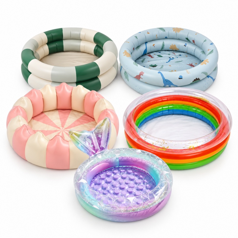 Wholesale Striped Inflatable Pool Float & Custom Options | V