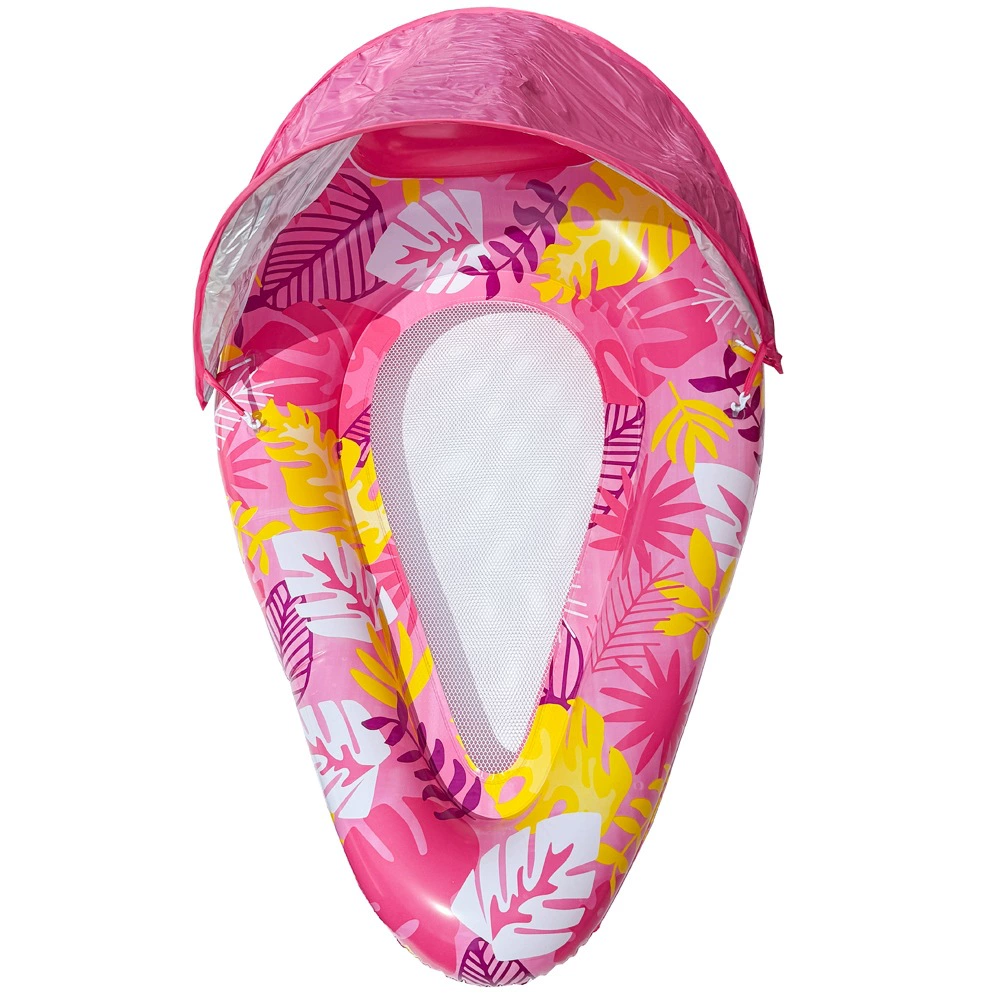 inflatable pool lounger – Design 01 with Canopy – VAYNORI