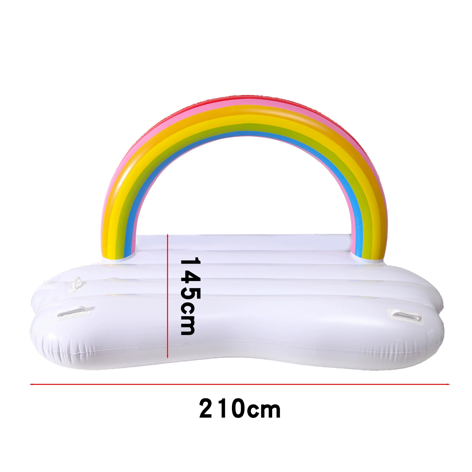 inflatable pool lounger – Rainbow Pool Mattress – VAYNORI