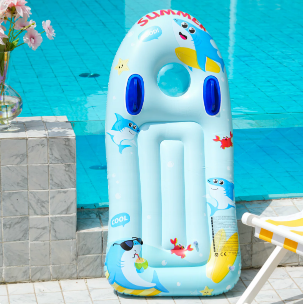 Inflatable Pool Float Board with Handles – Multiple Cartoon Designs - Image 6