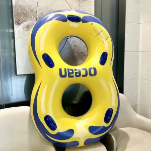 inflatable pool ring – Design 01 Pool Float with Handles – VAYNORI
